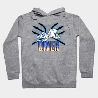 Scuba diving  t- shirt designs Hoodie